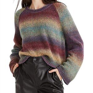 Madewell Space Dye Pullover Knit